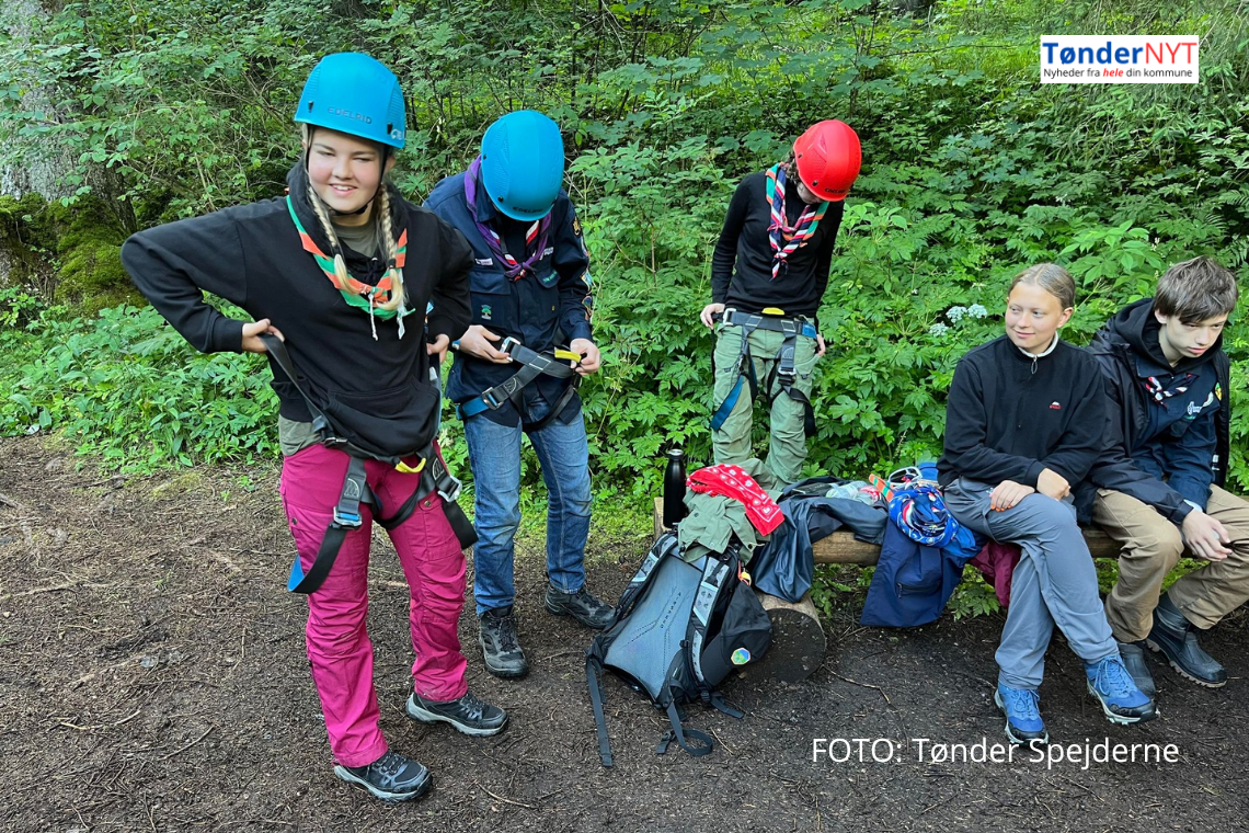 Spejdere på stor udenlands tur fyldt med oplevelser